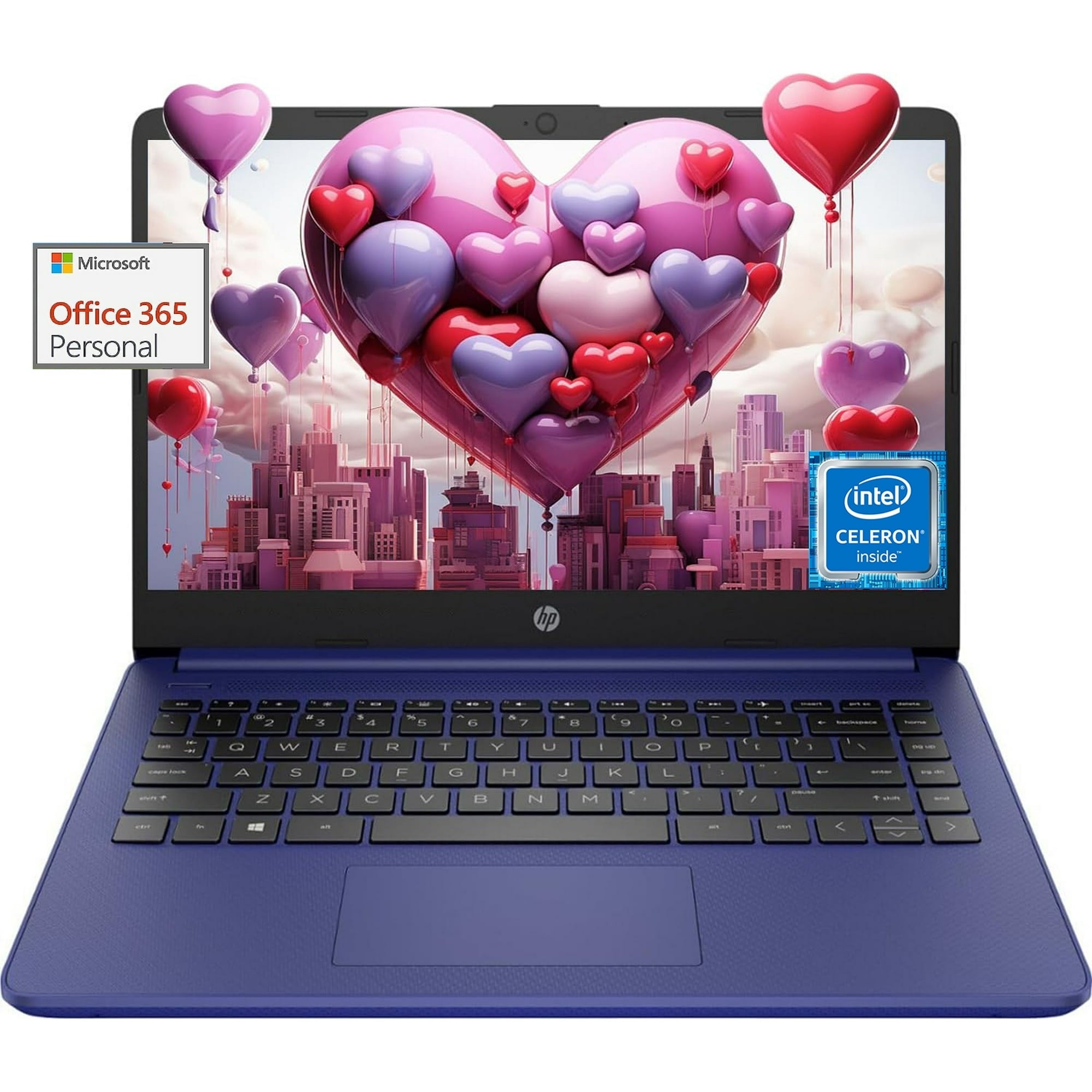 HP Stream 14" Laptop for Student and Business Computer, Intel N4020 Pr