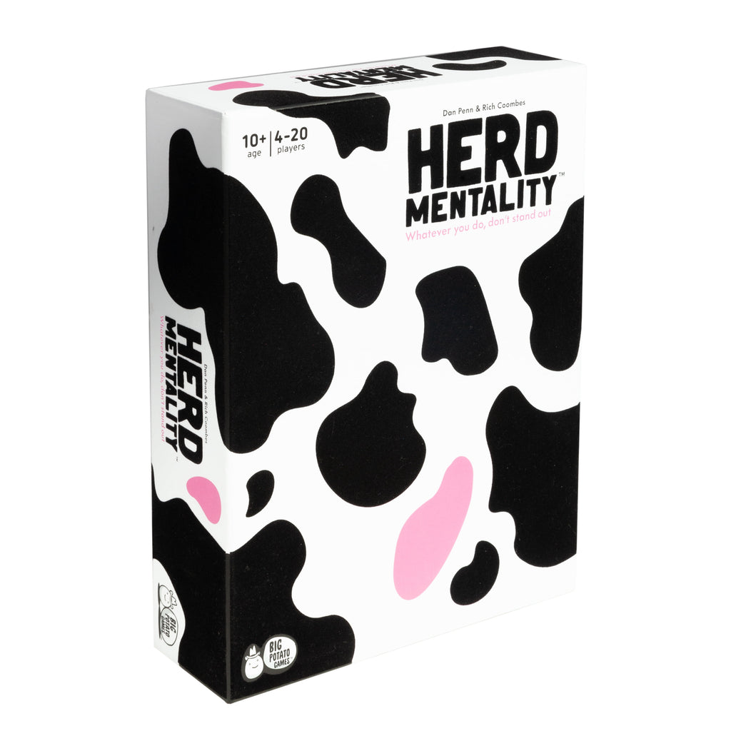 Big Potato Games Herd Mentality Family Party Board Game, 200 Questions