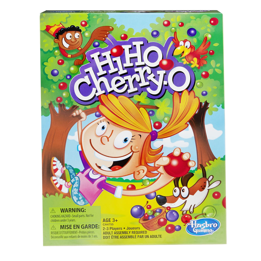Hasbro Gaming Hi Ho! Cherry-O Board Game, Counting and Numbers Game fo