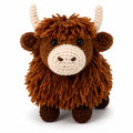 Highland Cow Crochet Kit for Beginners, Crochet Animal Starter Kit wit