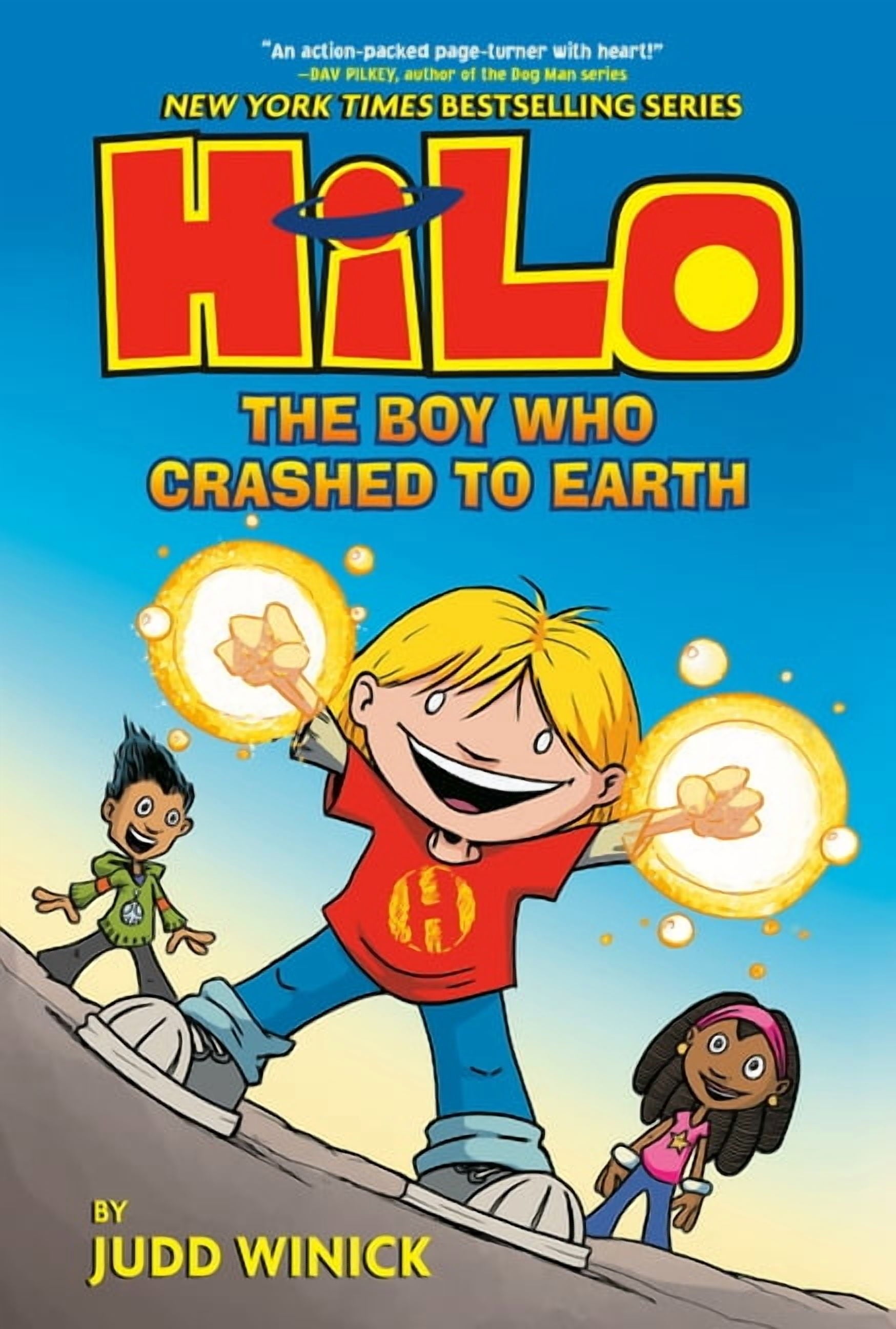 Hilo Hilo Book 1: The Boy Who Crashed to Earth: (A Graphic Novel), Boo