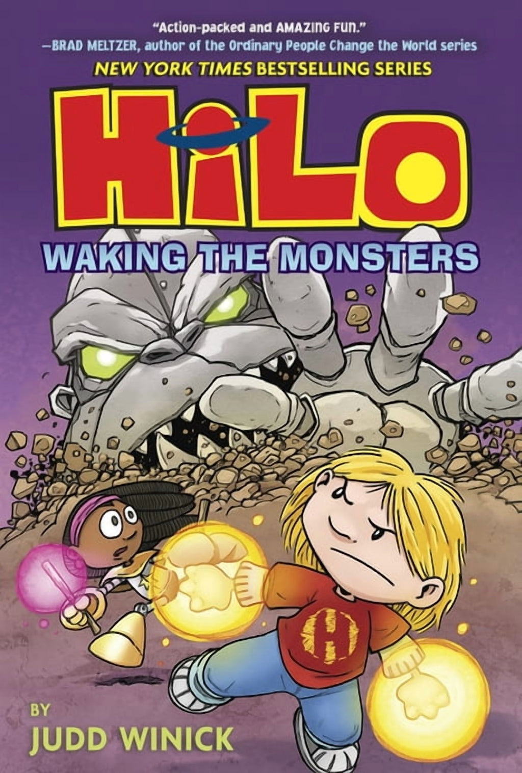 Hilo Hilo Book 4: Waking the Monsters: (A Graphic Novel), Book 4, (Har