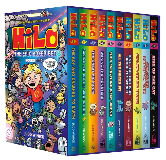 Hilo Hilo: The Epic Boxed Set (Books 1-10): (A Graphic Novel Boxed Set