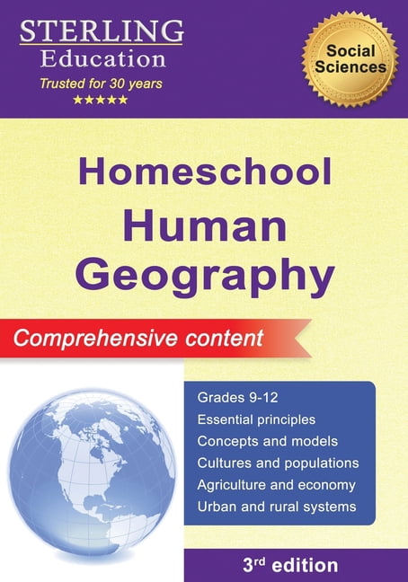 Homeschool Human Geography: Comprehensive Content, (Paperback)