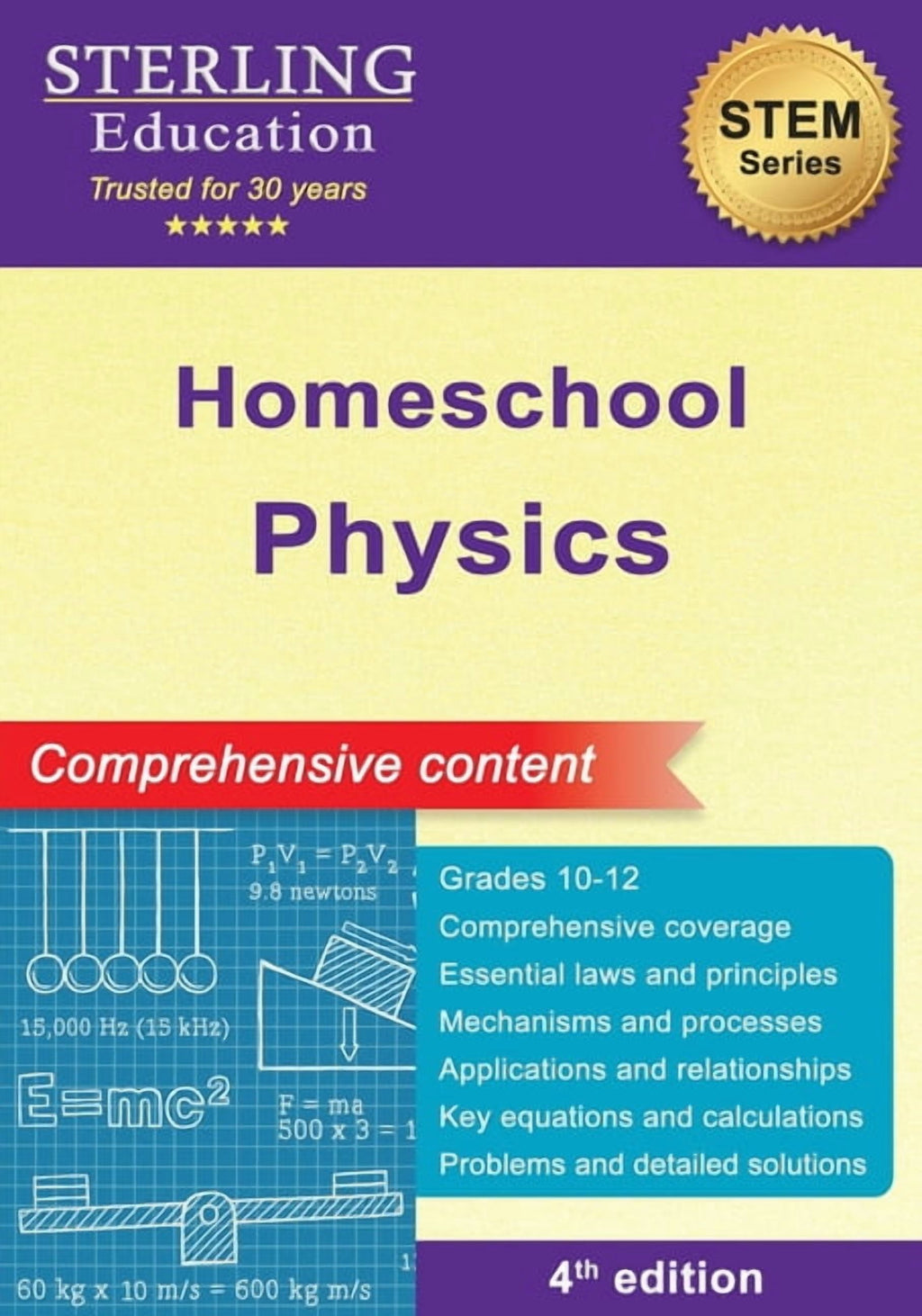 Homeschool Physics: Comprehensive Content, (Paperback)