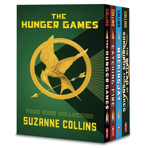 Hunger Games 4-Book Paperback Box Set (the Hunger Games, Catching Fire, Mockingjay, the Ballad of Songbirds and Snakes) - Boxed Set