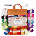 Incraftables 24 Color Yarn Set – Acrylic Yarn Set for Crocheting, Kn