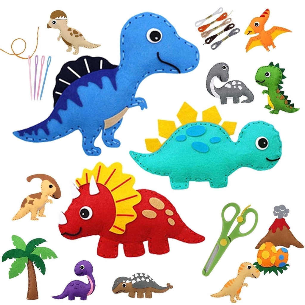 Jetcloudlive Kids Sewing Kit Woodland Animals Craft Kit - Make Your Ow