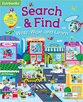 Search & Find Write, Wipe, and Learn (Spiral-Bound)