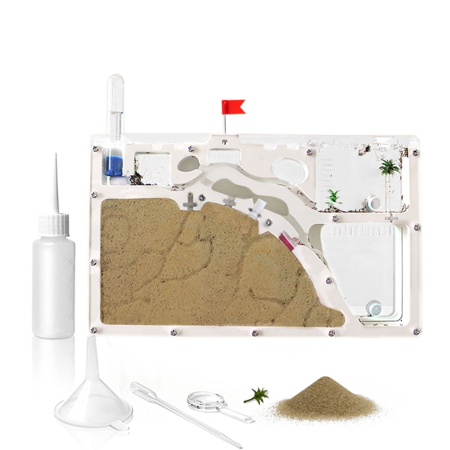 Kahopy Large Ant Farm , Sand Ant Farm Nest, Clear Acrylic Ant Farm Kit