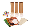 Kbraveo 3 Sets DIY Kaleidoscope Making Kit,Kaleidoscope Toy Educationa