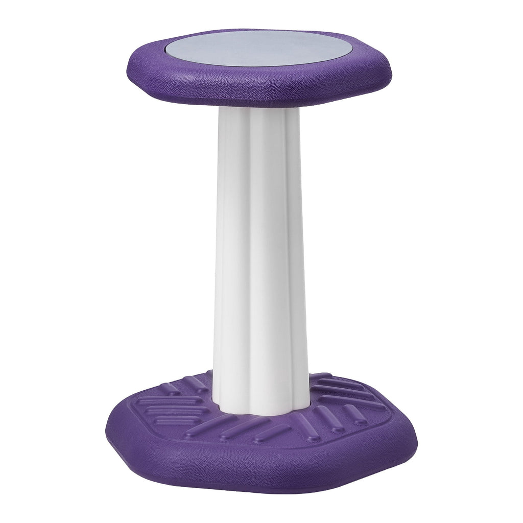Kids Active Wobble Chair with Sponge Cushion, Age 7-14, Purple | Impro