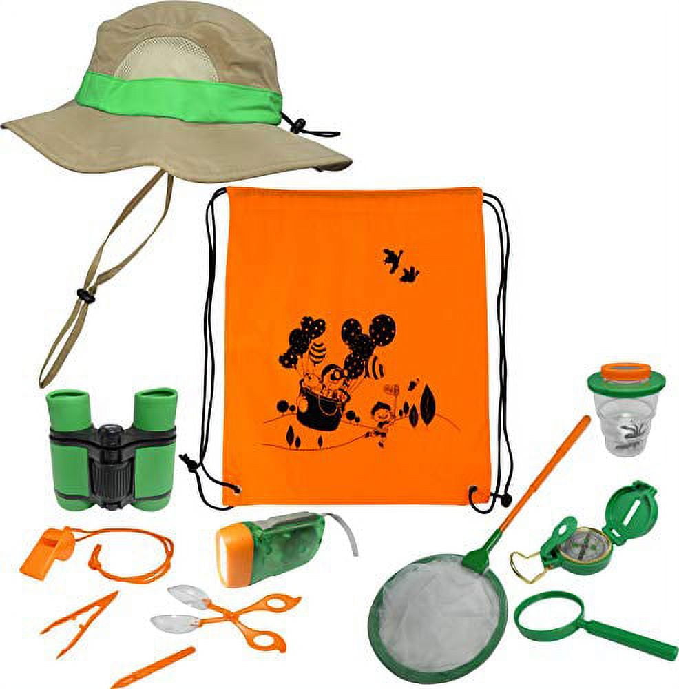 Kids Explorer Set & Bucket Hat Combo - Backyard Outdoor Adventure for