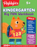 Kindergarten Big Fun Workbook: 256-Page School Workbook, Practice Lang