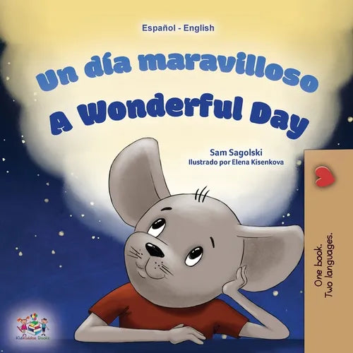 A Wonderful Day (Spanish English Bilingual Children's Book) - Paperback