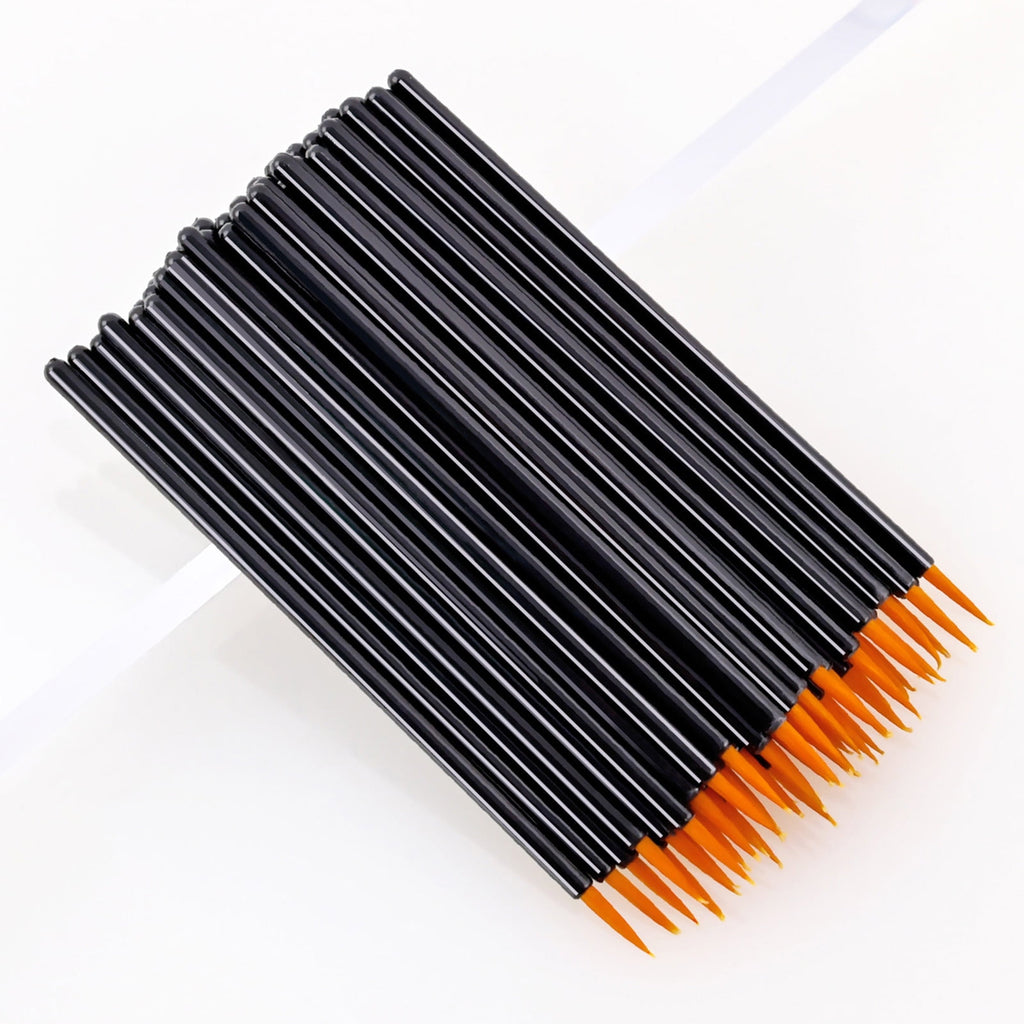 Kokovifyves Makeup Brushes Kit Set Disposable Eyeliner Brush Portable