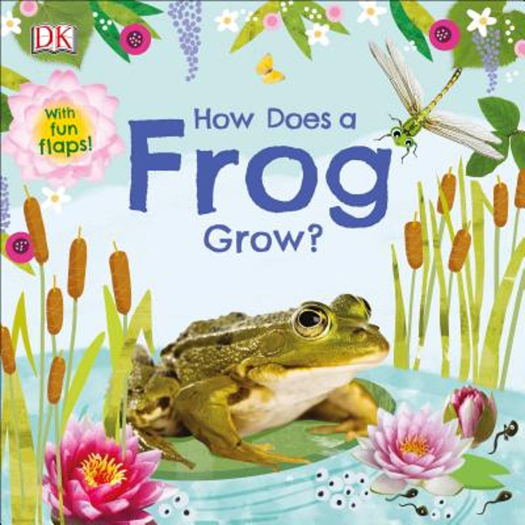 Life Cycle Board Books: How Does a Frog Grow? (Board book)