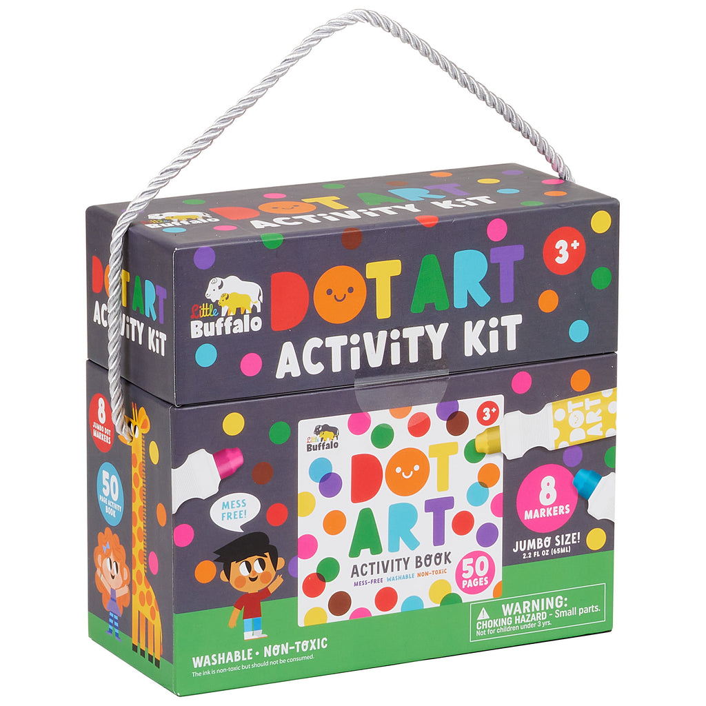 Little Buffalo Dot Art Activity Kit for Kids by Buffalo Games