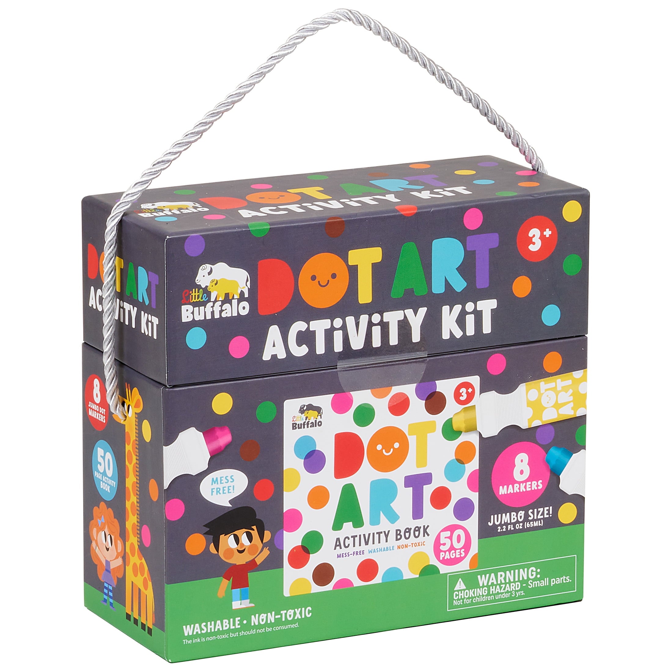 Little Buffalo Dot Art Activity Kit for Kids by Buffalo Games
