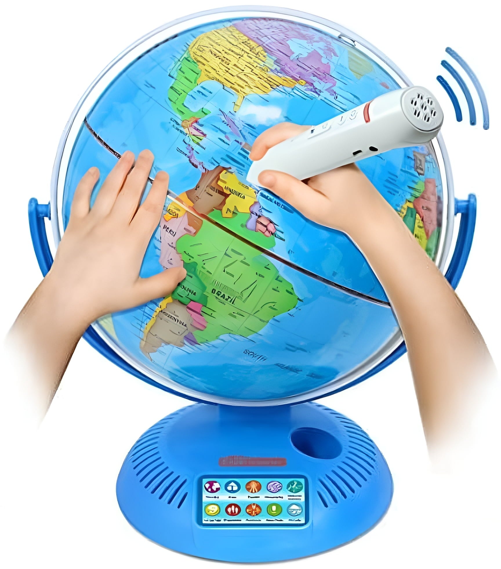 Little Experimenter 9-Inch Multicolor Geographic Globe with Interactiv