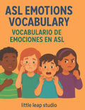 Little Leap Studio - My First ASL ASL Emotions Vocabulary / Vocabulari
