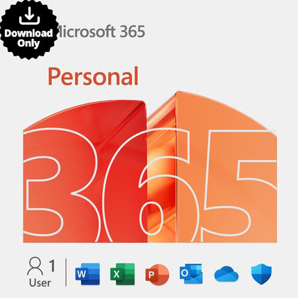 Microsoft 365 Personal (1-User License / 12-Month Subscription / Downl