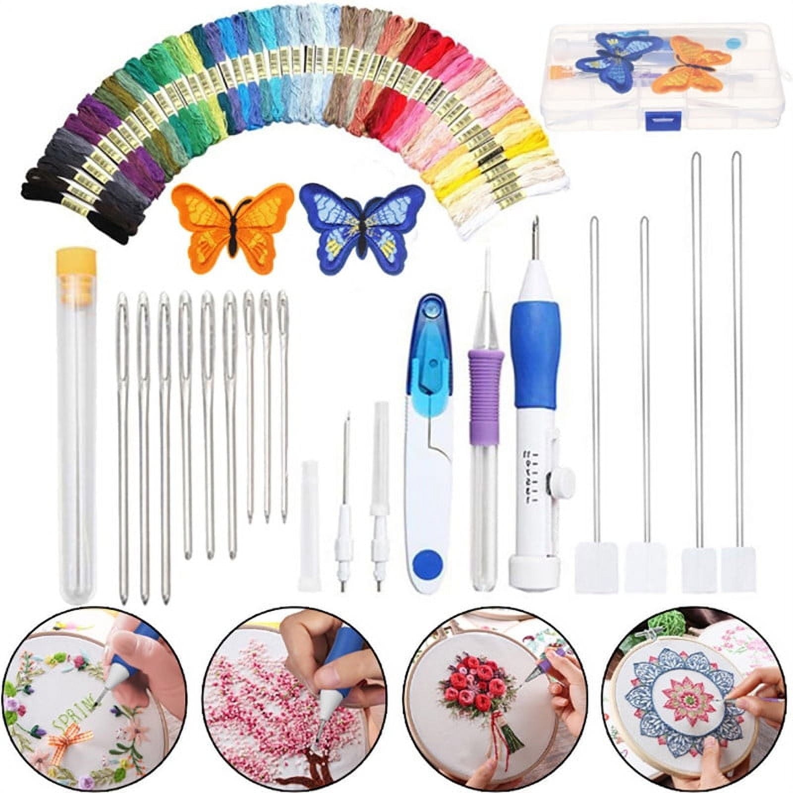 Magic Embroidery Pen Punch Needles, Embroidery Pen Set,Embroidery Patt