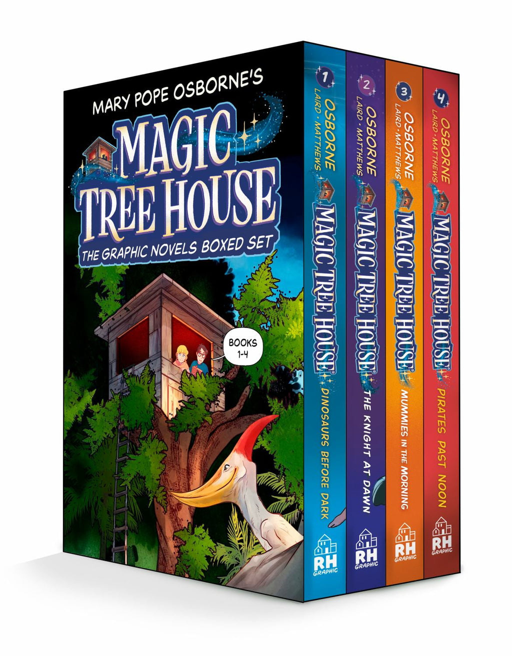 Magic Tree House Graphic Novel Starter Set: (a Graphic Novel Boxed Set