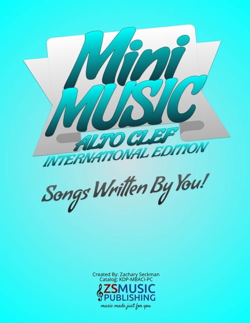 Mini-Music Books for Student Compositions: Mini Music Book for Alto Cl