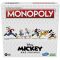 Monopoly Disney Mickey and Friends Edition Board Game for kids and Fam