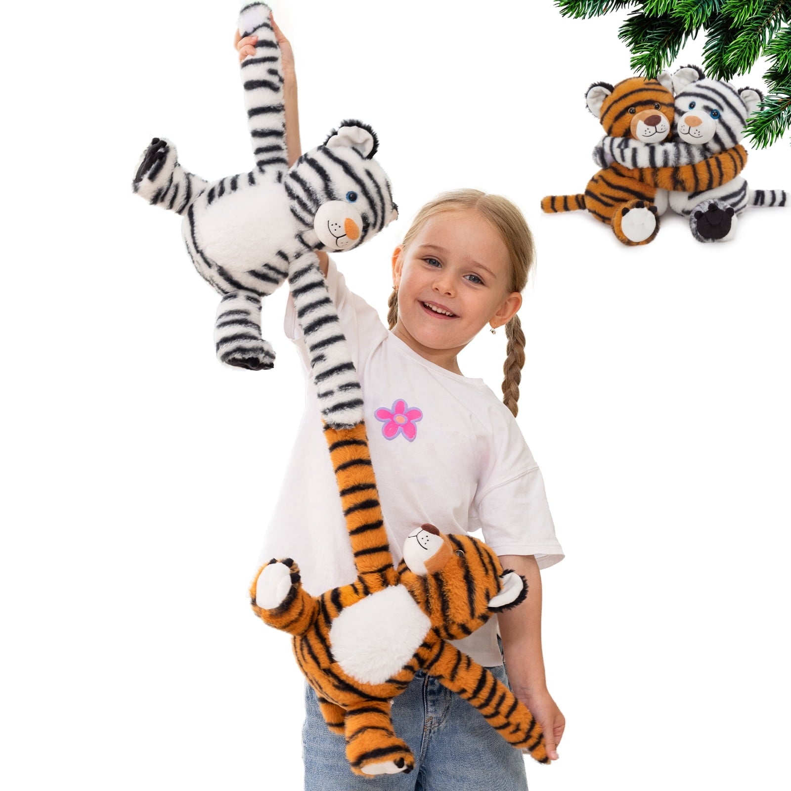 MorisMos Heatable & Coolable Unicorn Stuffed Animals Set,Weighted Micr