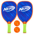 NERF 2 Player Pickleball Paddle Set - Youth Pickleball - (2) Wooden Pa
