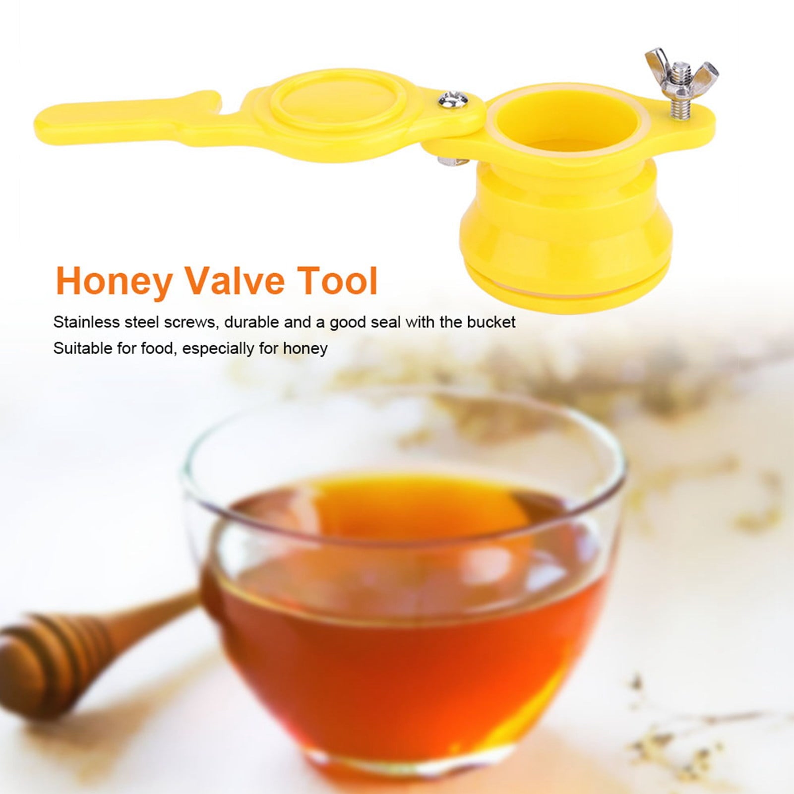 NFTIGB Beekeeping Extractor Bottling Equipment Honey Tap Gate Valve To