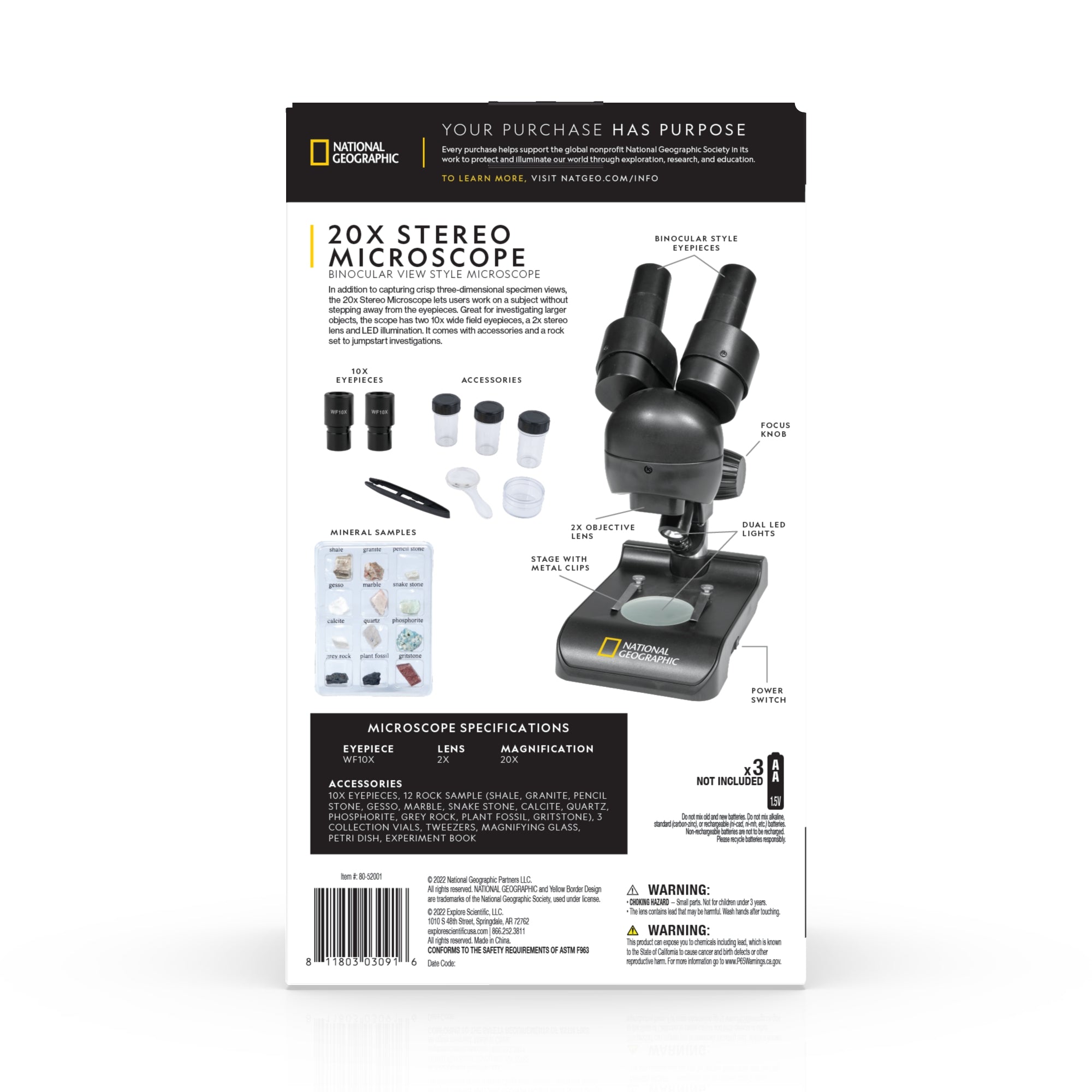 20x Stereo Microscope