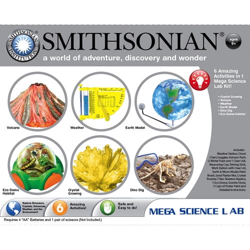 NSI Smithsonian Mega Science Kit, Recommended for Elementary School Ch