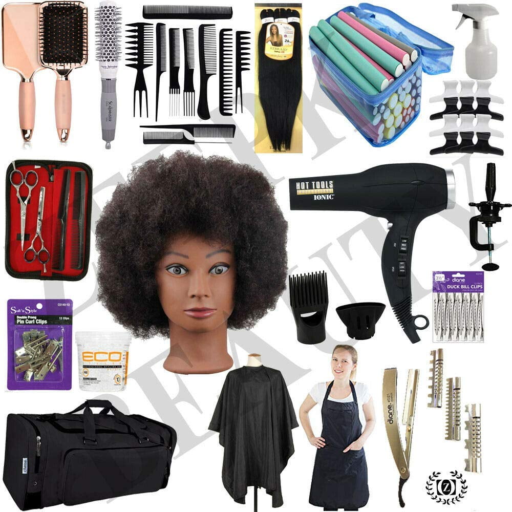 Natural Hair Care & BRAIDING Cosmetology Student KIT Braiding Hair Set