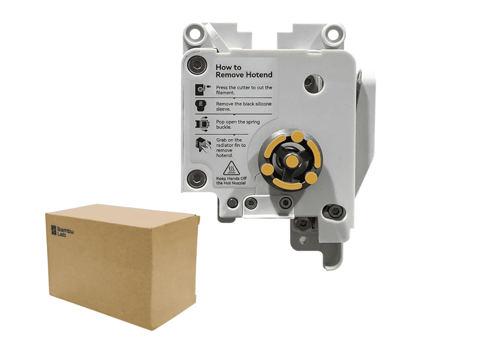 Original Bamboo Lab Extruder Kit Dual Gears Extrusion Motor Kit for Ba