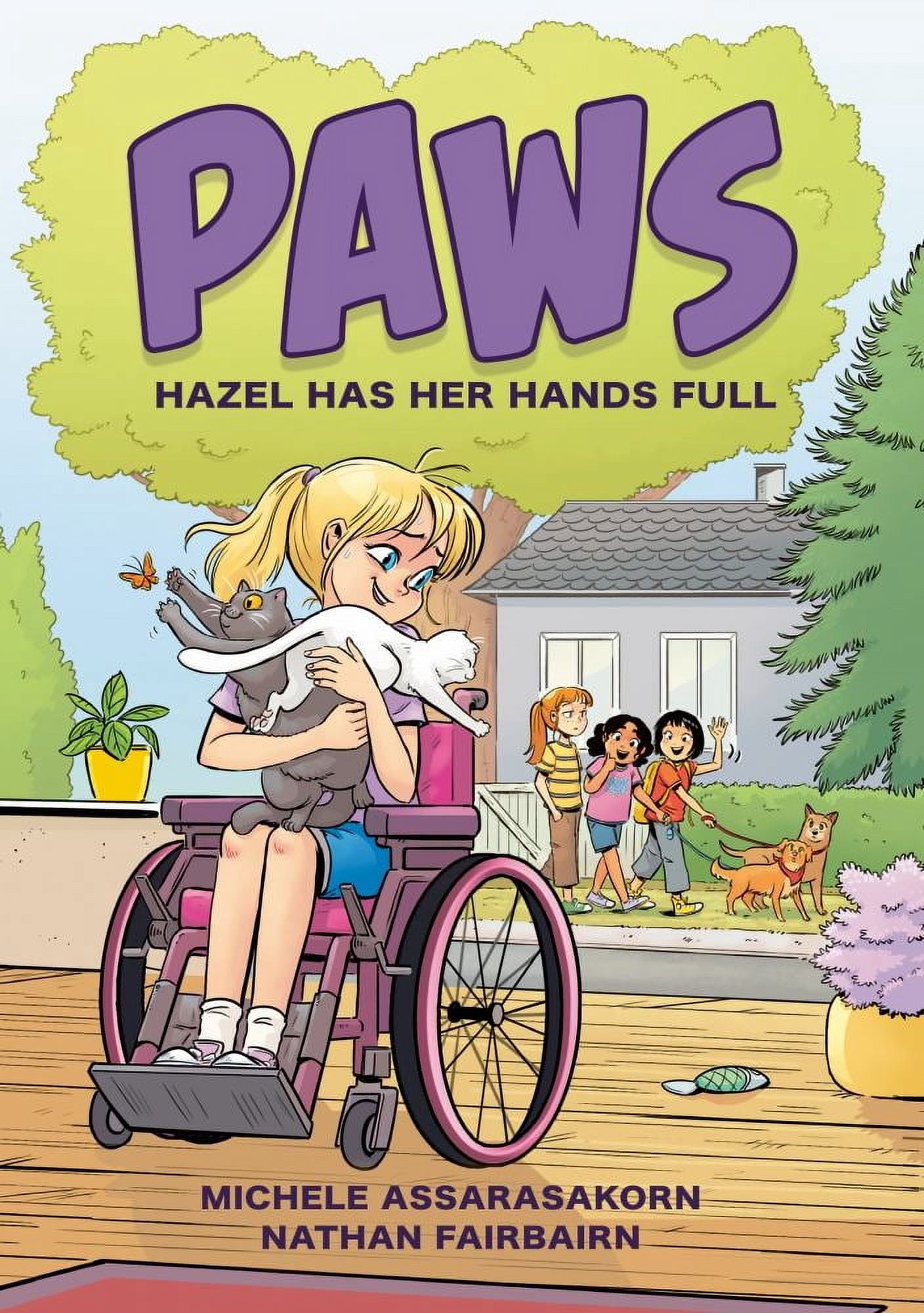 PAWS: Hazel Has Her Hands Full: A Graphic Novel (Paperback)