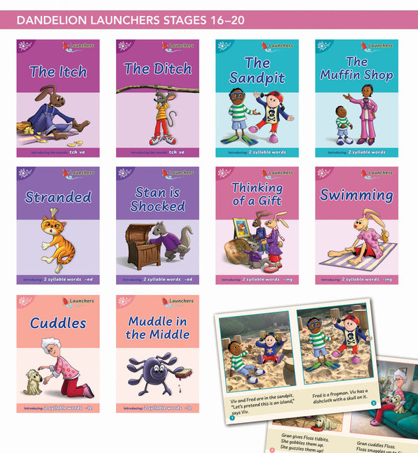 Phonic Books Beginner Decodable: Phonic Books Dandelion Launchers Stag