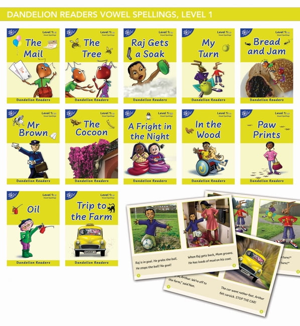 Phonic Books Beginner Decodable: Phonic Books Dandelion Readers Vowel