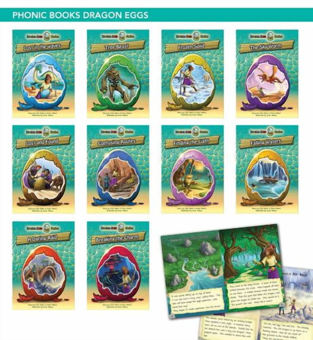 Phonic Books Dragon Eggs: Decodable Books for Older Readers (Alternati