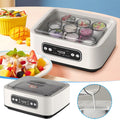 WWG 1.6L Yogurt Maker with Temperature Control and 8-12 Hour Timer, St