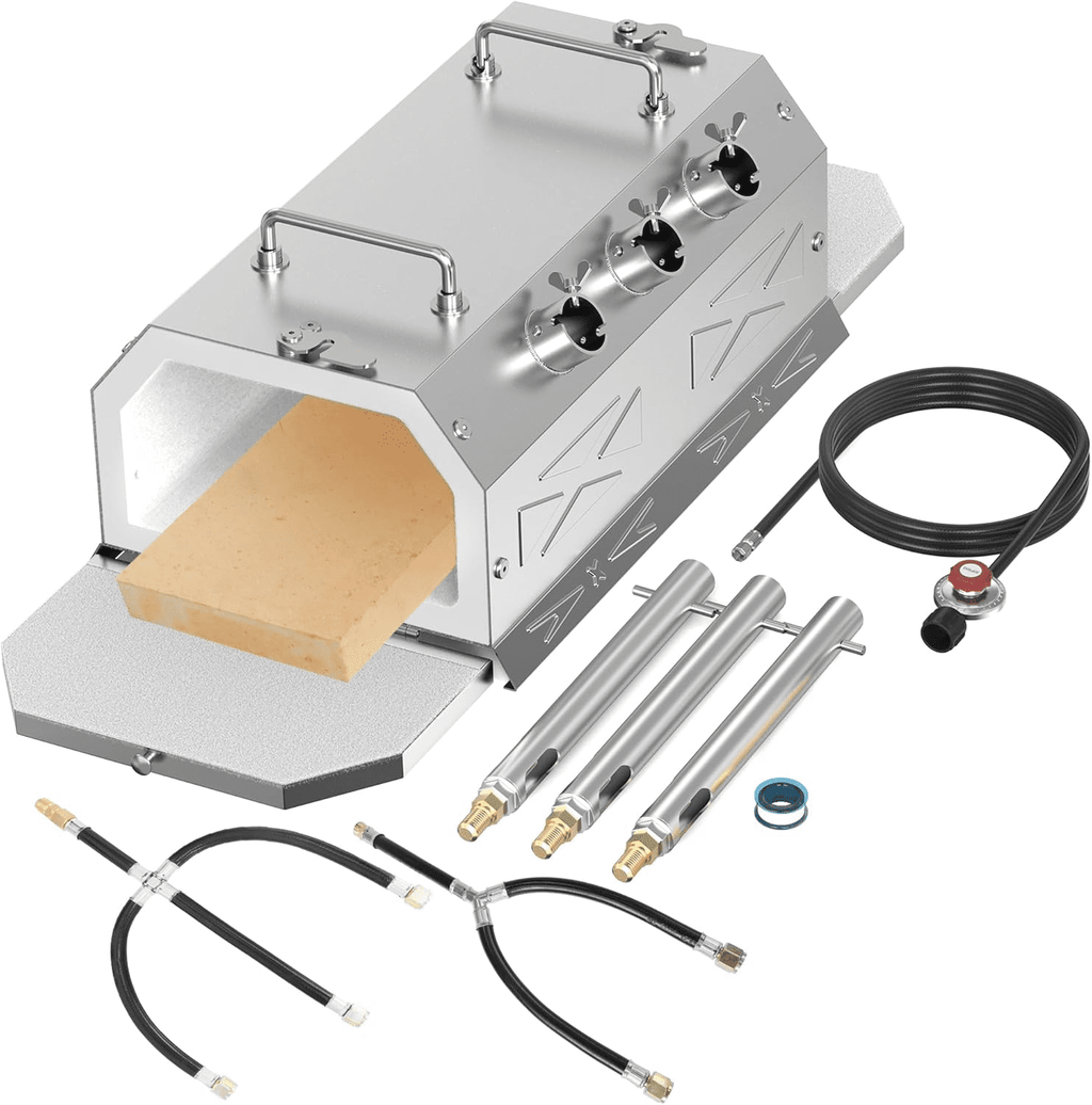 Nelyrho Portable Blacksmith Beginner Forge Kit With 30PSI Regulator, S