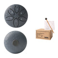Qocolhg Outdoor Musical Rain Drums, 3 inch 6 Tone C Key Steel Tongue D