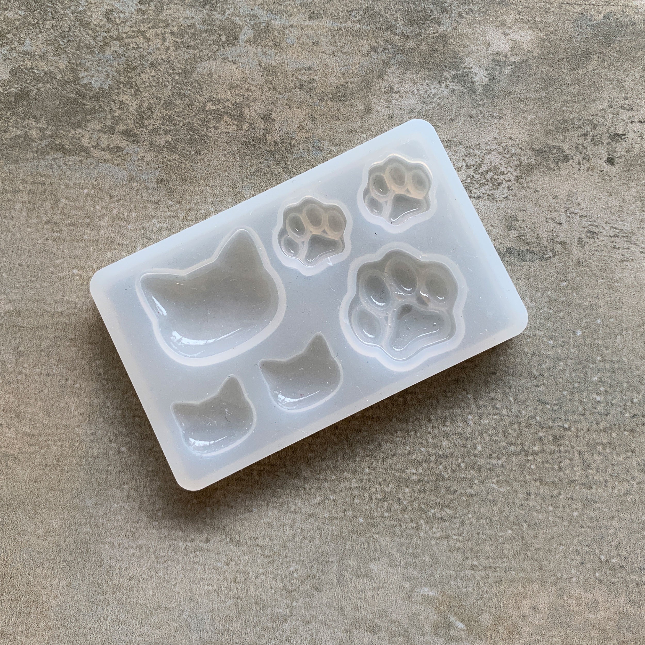Cat Dog Paw Silicone Mold