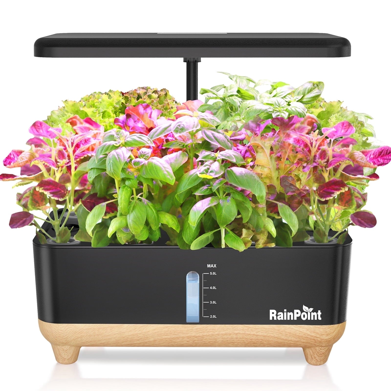 RainPoint 5L Smart Hydroponics System, Indoor Growing Kit 13 Pods