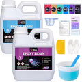 LET'S RESIN 80oz Crystal Clear Epoxy Resin Kit,Bubbles Free Casting Re