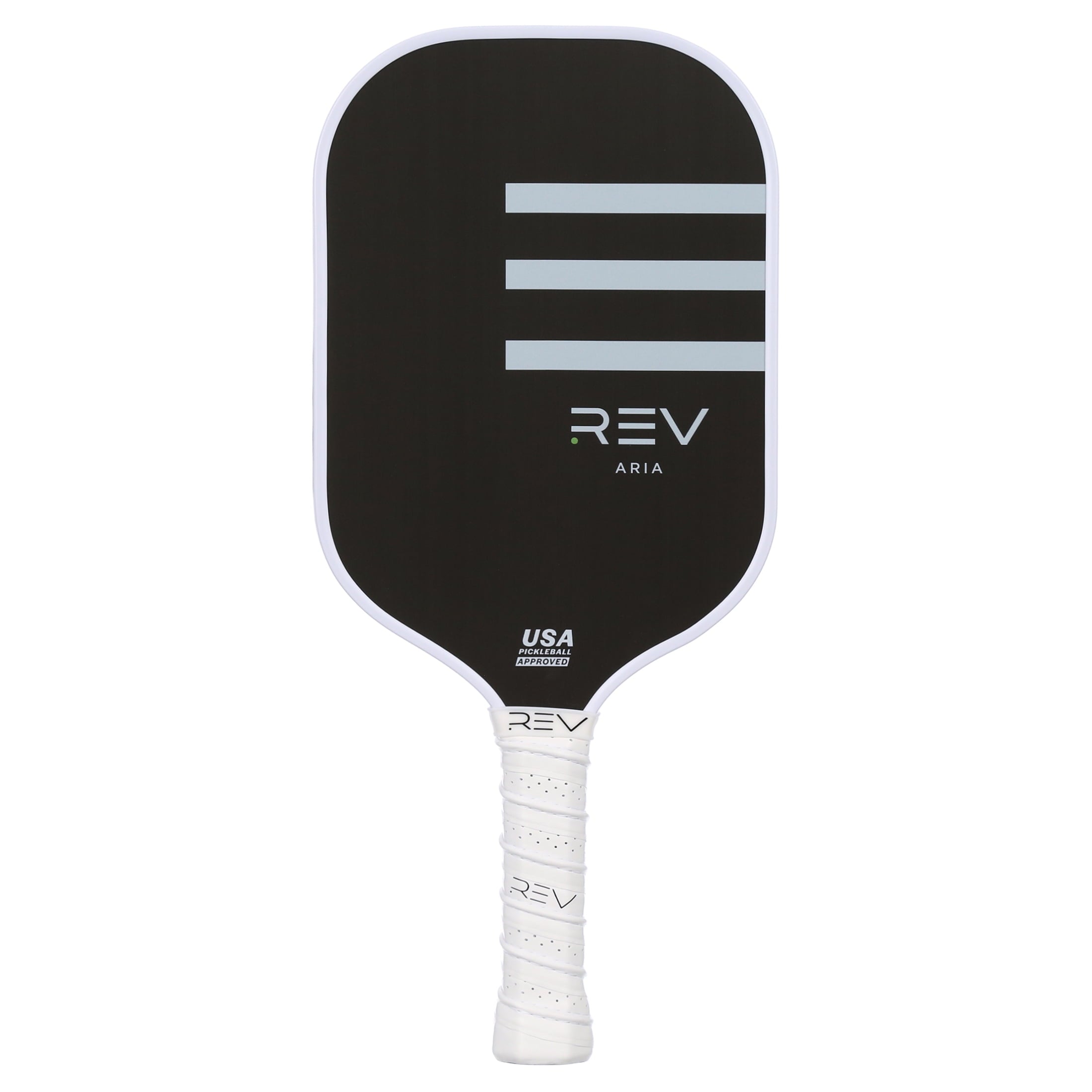 REV Aria Pickleball Paddle, Raw T700 Carbon Fiber Face, Polypropylene