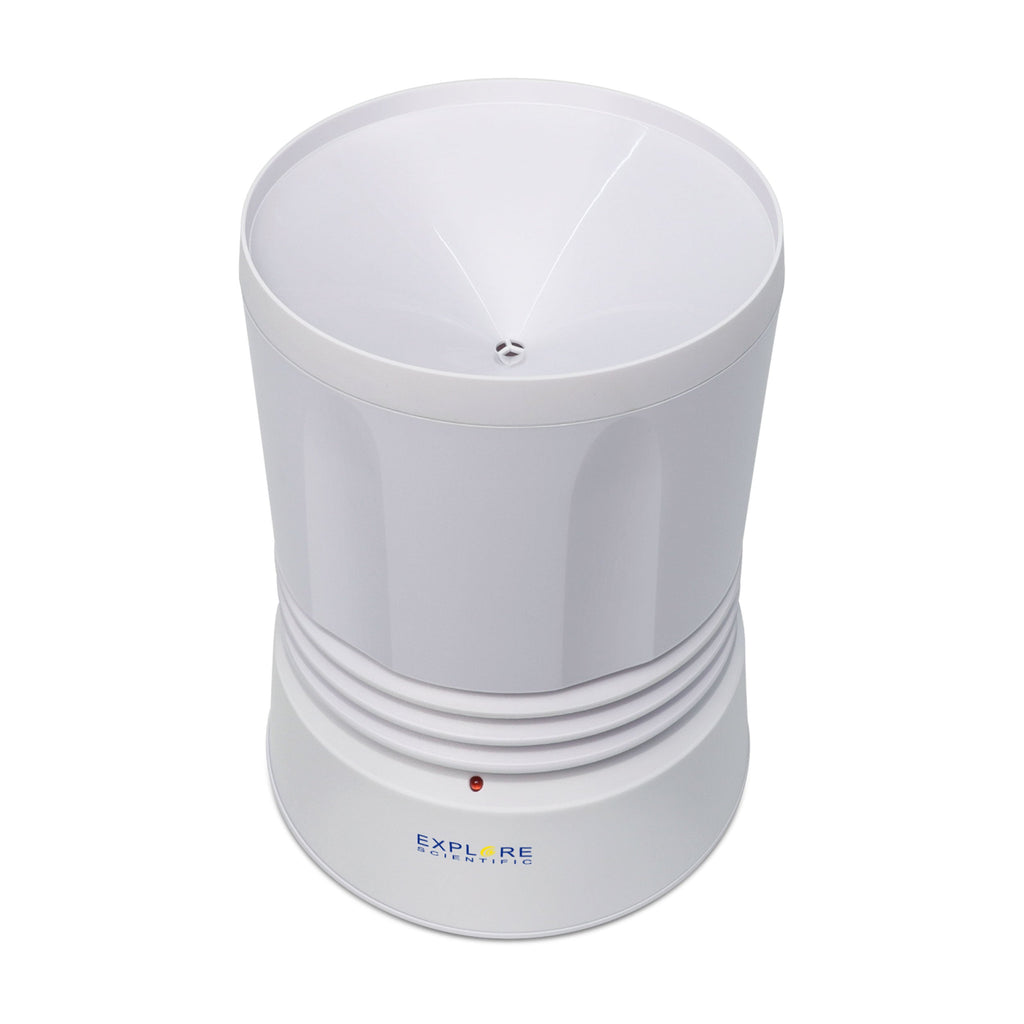 Wireless Rain Gauge with Outdoor Temperature