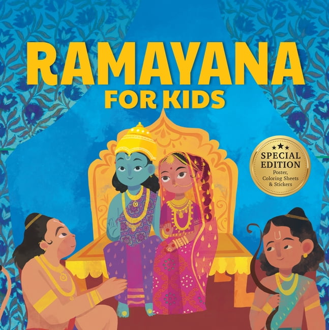 Ramayana for Kids: Illustrated Indian Mythology Storybook for Children
